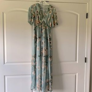 Floral print Maxi Dress